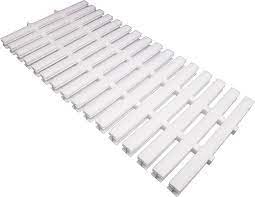 Helix Swimming Pool Overflow Grating 12 inches Double pin (1 Meters Each Package) White