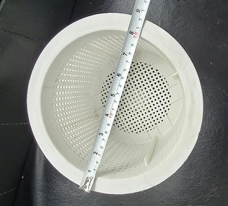 SPIRY-FI Swimming Pool Pipeless Accessory – 2 Outer Filter Bag Holder Rings with Basket for Big Particle Collection | Transparent Disc with Vacuum Disk for Efficient Pool Cleaning