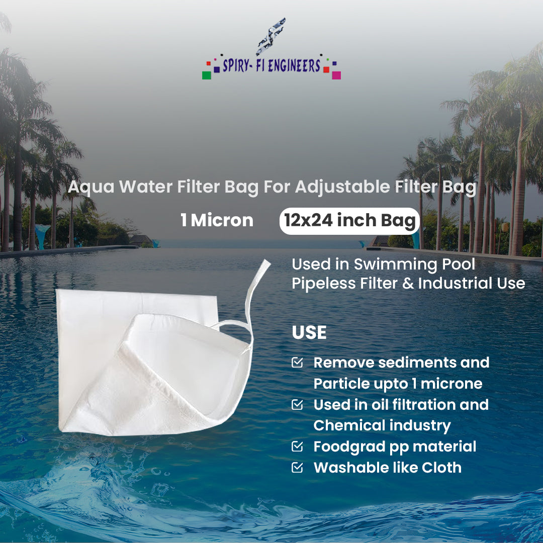 Pipeless Filter Bag 12" X 24"