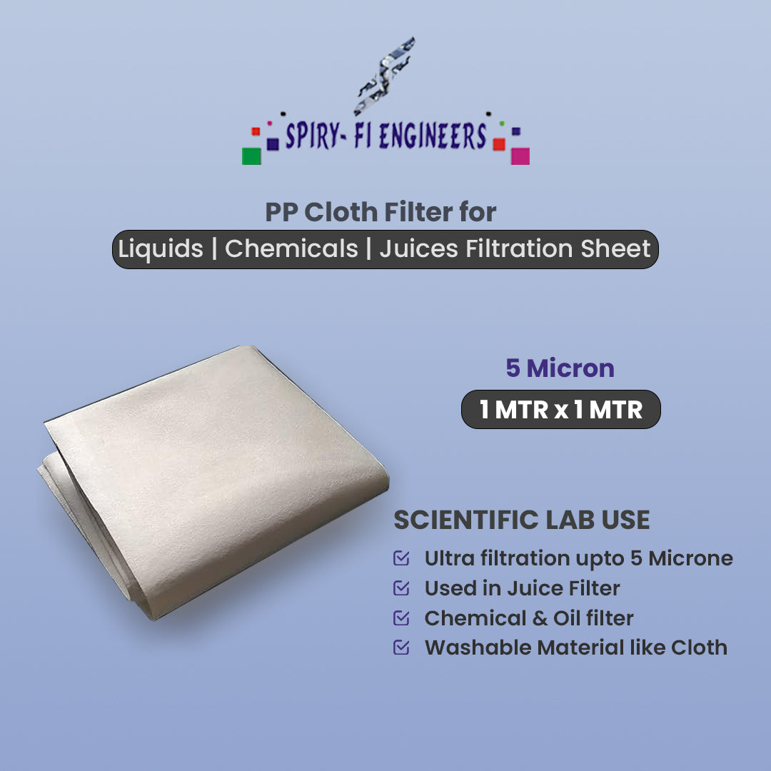 1 * 1 mtr PP Cloth 5 MICRONE