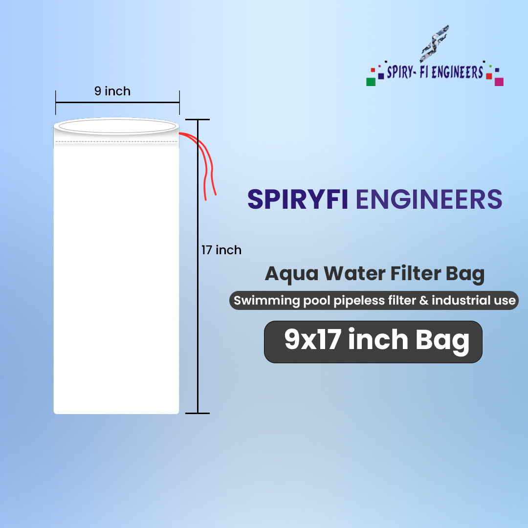 Pipeless Filter Bag 9 X 17 Inch 1 Micron
